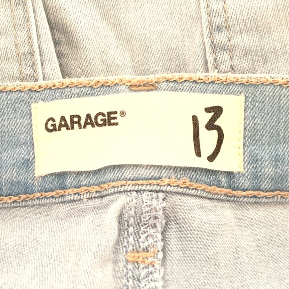 👖 [2/$25] GARAGE WOMENS DENIM JEAN SHORTS ULTRA HIGH RISE SIZE 13 👖 - Picture 4 of 6